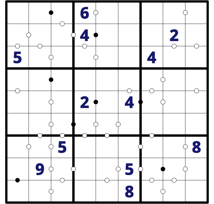 Kropki Sudoku