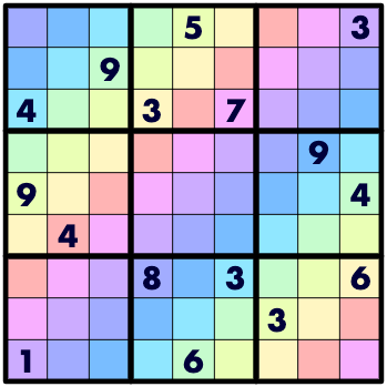Rainbow Sudoku