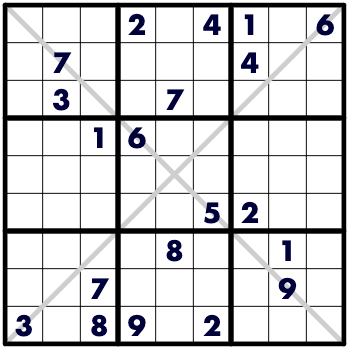 X Sudoku